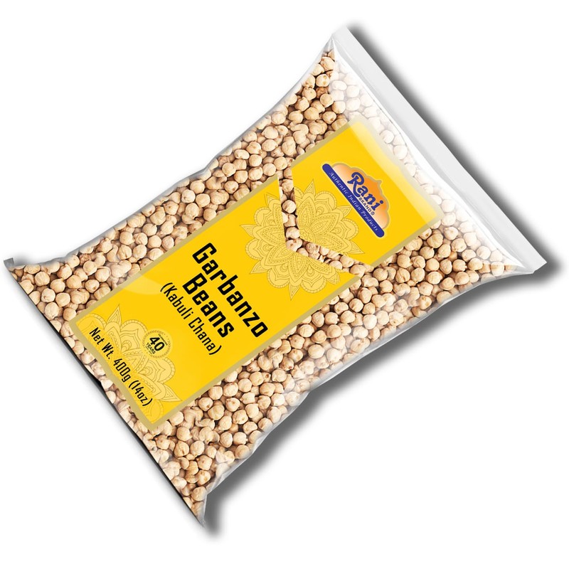 Rani Garbanzo Beans (Kabuli Chana) 14oz (400g) ~ All Natural