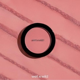 Wet n Wild Colorete Color Icon Rosa Nacarado 0.21 oz – Rubor Compacto de Alta Pigmentación, Acabado Luminoso y Natural, Larga Duración, Vegano y Cruel