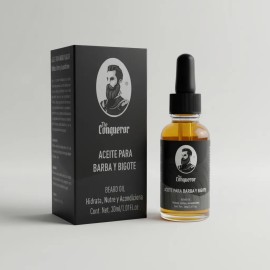 Aceite Para Barba Y Bigote The Conqueror Lavanda & Bergamota