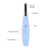 Heated Eyelash Curler USB Rechargeable Electric Lash Curling Tool for