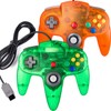 MODESLAB 2 Pack N64 Controller, Classic Wired N64 64-bit Gamepad