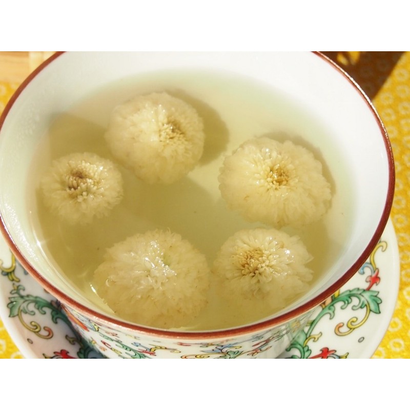 Made in Taiwan, Naturally Cultivated, Chrysanthemum Flower Tea (White Chrysanthemum),