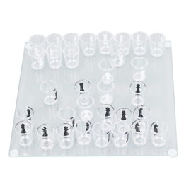 Odorkle Shot Glass Chess Set, Drinking Game Board with 32 Shot Glass Chess Pieces Chess Cup Game Set for Fun Parties and Travel, Odorkleno7chsvxry
