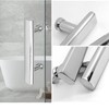 Cokritsm Shower Door Handle 145mm Hole to Hole, Stainless Steel