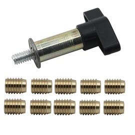 AUTOVIC 10pcs Brass Batwing Fairing Insert Repair Kit with Tool For Haley-D Electra Glide Classic Street Glide FLHT FLHTK FLHTCU FLHTC FLHX FLHXXX 2007-2013