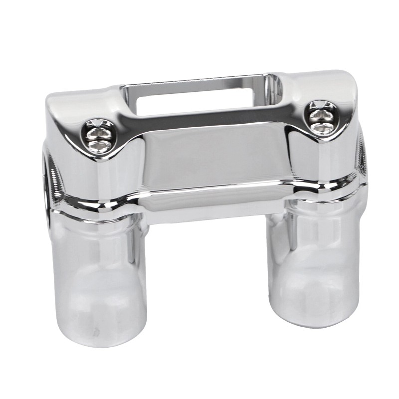 Unbranded 2" Handlebar Riser 1 1/4" Bar Clamp For Harley