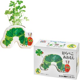Seishin Ceramics HP-0601 Year-Round Home Garden Cultivation Kit, Wakuwaku Pottery Pot Garden, Four Leaf Clover, Mini, Easy, Loose Growing, Flower Cultivation Set (Free Research), Mother's Day