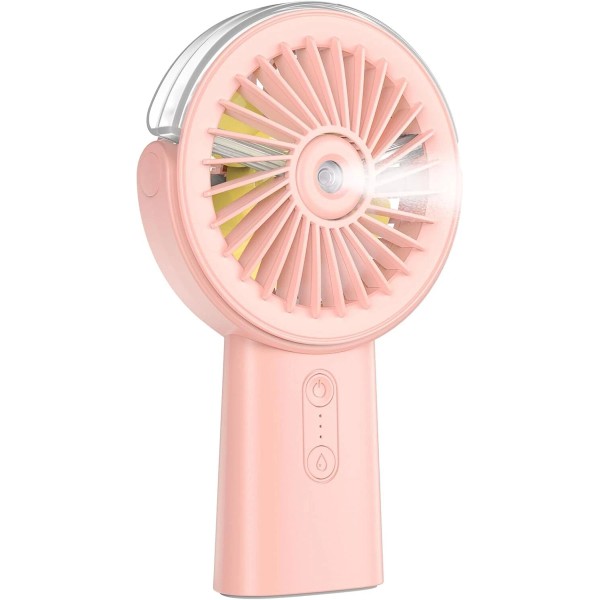 No Brand Otlonpe Handheld Misting Fan Portable, 4000mAh Rechargeable Small