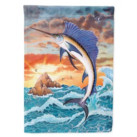 Caroline's Treasures PRS4004GF Sailfish at Sunset Garden Outdoor-Flags, Multicolor