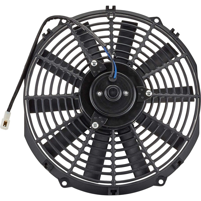 6 Volt Electric Radiator Cooling Fan-12 Inch Dia. Push/Pull-10 Blade