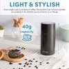 Aroma Housewares Mini Coffee Grinder and Electric Herb Grinder with