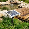 AEO Solar Powered Air Pump Kit, Two Airing Stones, 22GpH