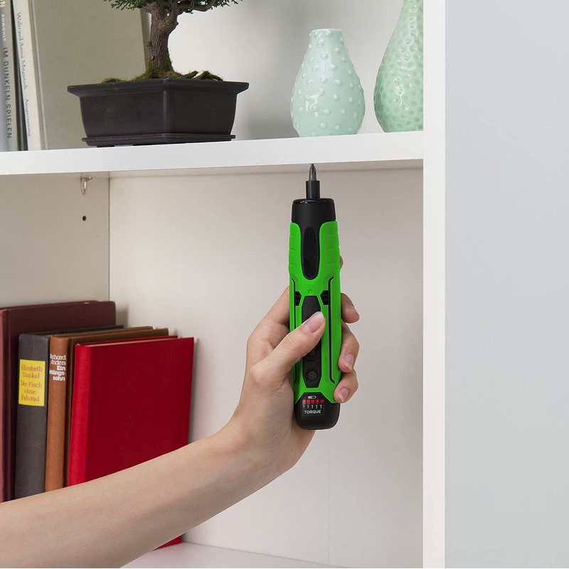AGT Professional Rod Cordless Screwdriver: Cordless Stick Screwdriver, USB, 25