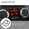 Polodunn Window Button Cover for 2012-2017 Jeep Wrangler JK &
