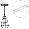 LEDSone 95mm Lighting Fixture Ceiling Plate Bracket Fitting Ceiling Rose
