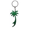 Komonee Palm Tree Green Keychain Bottle Opener Key Chain Metal