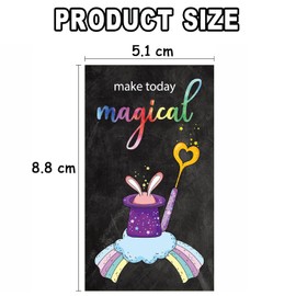 BEANPRECOY 50Pcs Assorted Inspirational Cards Motivational Kindness Mini Note Cards Positive Affirmations Cards Chalkboard Design Encouragement Mindfulness Affirmation Card with Unique-8.8X5.1cm