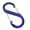Aluminium S-Shaped Carabiner Hooks, 88mm x 40mm, Lightweight for Camping