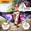 Foxelli Camping Hammock - Lightweight Portable Hammock, Easy Setup with