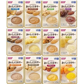 Classification 4 Delicious Mixer, 12 Types of Popular Menu Set (UDF4 Nursing Care Food, No Need to Use It)