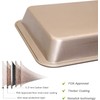 Ailelan Brownie Pan with Dividers, Brownie Pan, Non Stick Brownie