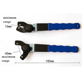 GNAUMORE Angle Grinder Allen Wrench, Adjustable Angle Grinder Wrench, Key for Angle Grinder, Allen Wrench, Universal, Key for Angle Grinder, Blue