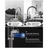FORIOUS Touchless Kitchen Faucet Black, Smart Motion Sensor Spring Sink