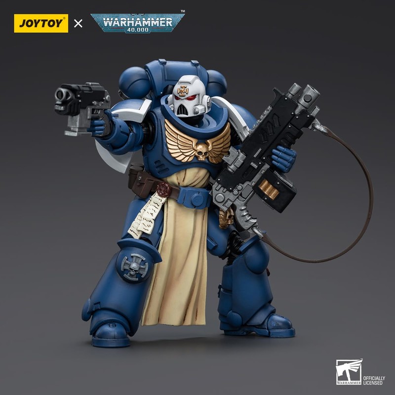 BEERISE JOYTOY 1/18 Action Figures - Warhammer 40,000 Ultramarines Sternguard