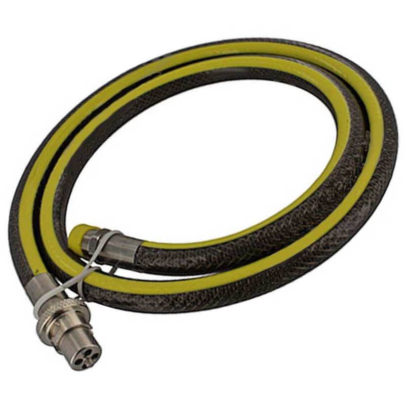 SPARES2GO Universal Oven Cooker Gas Supply Hose, PTFE Pipe Tape,