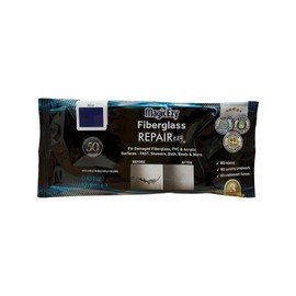 MagicEzy Fiberglass RepairEzy (Blue) - Fiberglass Repair Kit in a Tube - Fix Wide Cracks, Chips and Holes - Fiberglass Showers, Hot Tubs, Canoes, Boats, Jet Skis - Ultra Strong