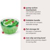 Zyliss Swift Dry Salad Spinner Large - Plastic Lettuce Colander