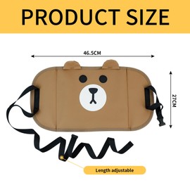 Aeroplane Seat Extension Children, Footrest Car, Foot Hammock, Portable for Air Travel, Toddler Travel Cot, Provides Additional Safety for Children on Flights