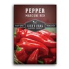 SURVIVAL GARDEN SEEDS Survival Garden Seeds - Marconi Red Pepper
