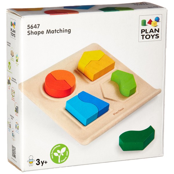 PlanToys 5647 Shape Matching-II Toy Set