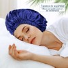 Lumbor37 Gorro de Dormir Ajustable 2 Piezas, Gorro para Dormir