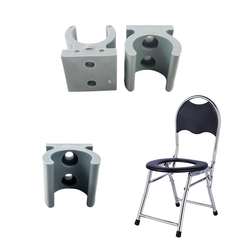 DeaHea 10 Pack Toilet Seat Riser Cushion Mount Clamp Replacement