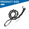 GXGM Black Kayak Safety Paddle Lead, SUP Accessories, SUP Leash,