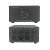 SOLUPEAK 1 in 3 Out XLR Balanced Audio Switch Box,