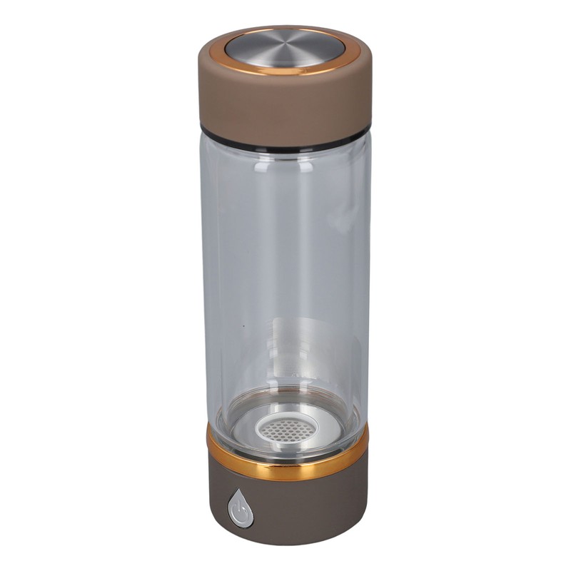 Hydrogen Water Bottle Generator Glass Smart Portable Rechargeable Ionizer Machine