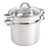 Oster Sangerfield 5-Quart Stainless Steel Pasta Pot Set with Steamer