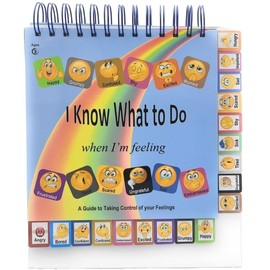 Thought-Spot I Know What to Do Feeling/Moods Flipbook: Different Moods/Emotions; Autism; ADHD; Helps Kids Identify Feelings and Make Positive Choices (Moods/Feelings Flipbook)