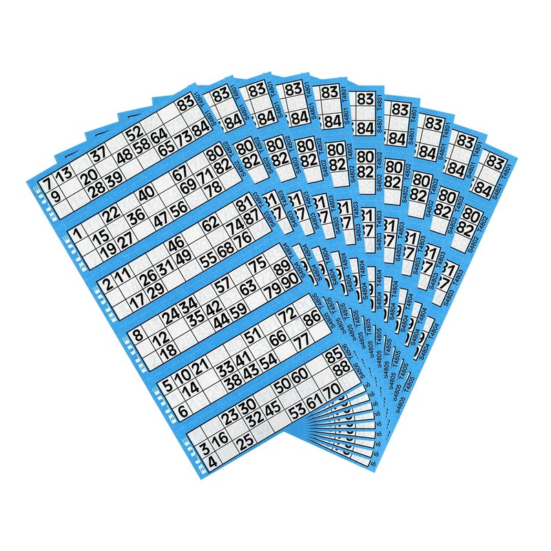 Thomas & Anca Club Supplies Ltd 600 Bingo Tickets -