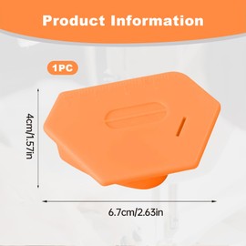 Kinretixia Multipurpose Polygon Magnetic Seam Guide for Sewing Machine, Strong Magnetic Gauge with Scale, Essential Sewing Accessories, Magnetic Seam Guide for Sewing Machine