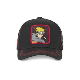 Capslab Naruto Black Naruto Shippuden Trucker Cap, Trucker-Naruto-Black-#28724