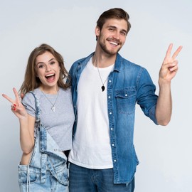 COAI Partner Necklaces Heart Pendant, Stone, No Gemstone