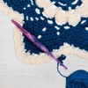 Ommi Crochet Ergonomic Handle Crochet Hooks Handcrafted 7 inch Crochet