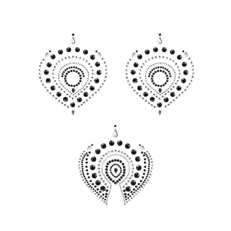 Bijoux Indiscrets - Flamboyant - aufklebbarer Koerperschmuck (Brust und Intimbereich)