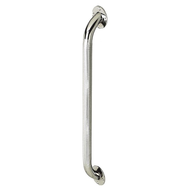 Medline Chrome Grab Bar, Easy to Grip, for Kitchens, Stairways and Bathrooms, 32"