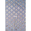 GFM® Scottish Thistle Flower Metallic Foil Print Scarf - Grey