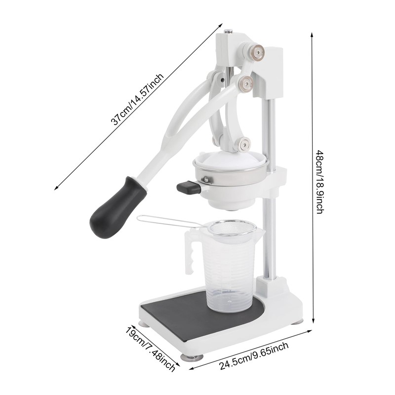 Manual Juicer Juice Extraction Machine Manual Fruit Press Squeezer for